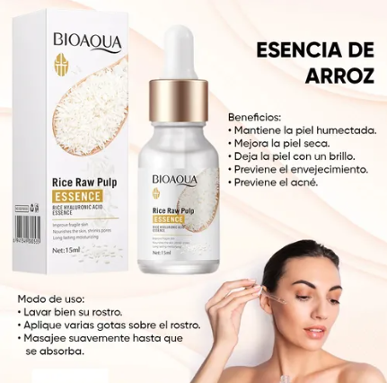 KIT FACIAL DE ARROZ BIOAQUA
